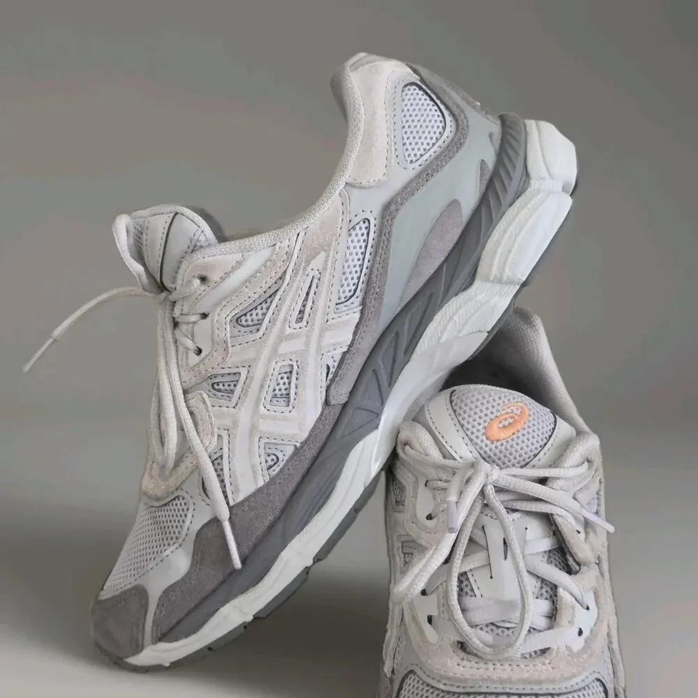 Asics Gel-NYC Glacier Men's US 8.5 Gray Gravel 1203A383 025